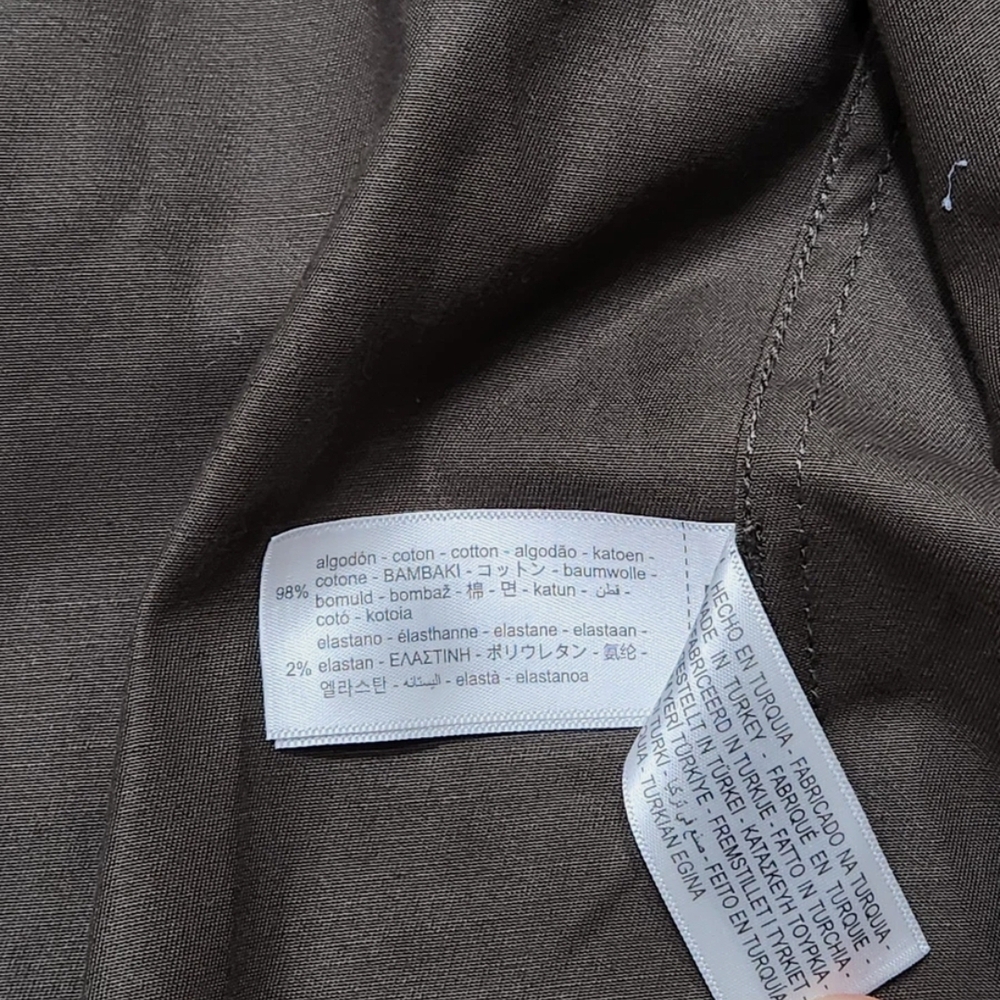 Zara Men's Olive Lightweight Jacket - Picture 5 of 6